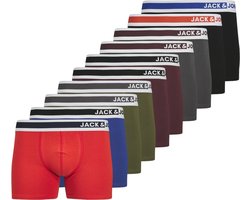 Jack & Jones Jimmy Solid Trunk Boxershorts Jongens (10-pack) - Maat 164