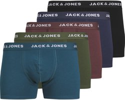 Jack & Jones Junior Boxershorts Jongens Trunks JACTEO 5-Pack - Maat 152