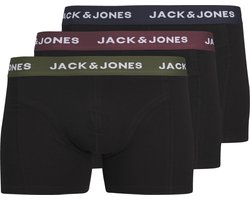 JACK & JONES JACARON SOLID TRUNKS 3 PACK JNR Jongens Onderbroek - Maat 140