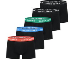 JACK&JONES JUNIOR JACHUEY TRUNKS 5 PACK NOOS JNR Jongens Onderbroek - Maat 140