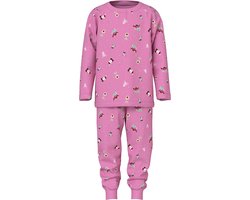 NAME IT NMNVISMAS LS NIGHTSET Unisex Pyjamaset - Maat 110