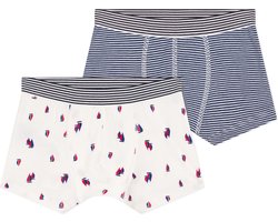 Petit Bateau Setje met 2 katoenen boxershorts voor kinderen - 128