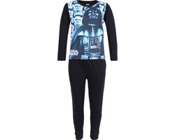 STAR WARS Jongenspyjama zwart-blauw