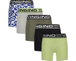 Vingino 5-pack mix Jongens Onderbroek - Maat L - Key lime