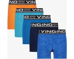 VINGINO jongens boxershorts blauw - Maat 110/116