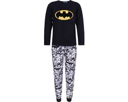 Zwart-witte kinderpyjama Batman DC Comics