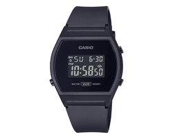 Casio Casio Collection LW-204-1BEF Horloge - Kunststof - Zwart - Ø 35 mm