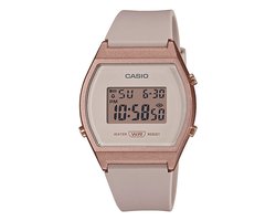 Casio Casio Collection LW-204-4AEF Horloge - Kunststof - Roze - Ø 35 mm