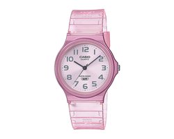 Casio Casio Collection MQ-24S-4BEF Horloge - Kunststof - Roze - Ø 33 mm