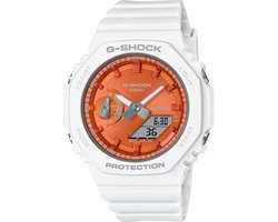 Casio G-Shock GMA-S2100WS-7AER Horloge - Kunststof - Wit - Ø 42 mm