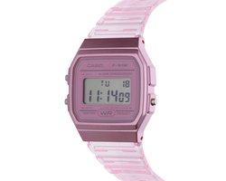 Casio Vintage F-91WS-4EF Dameshorloge 33 mm - Roze