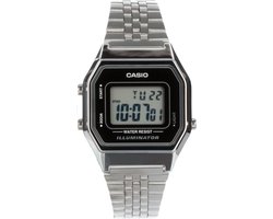 Casio Vintage Iconic LA680WEA-1EF Dameshorloge 28,6 mm - Zilverkleurig