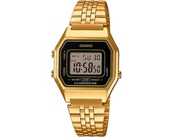 Casio Vintage Iconic LA680WEGA-1ER Dameshorloge 28,6 mm - Goudkleurig