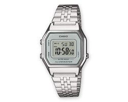 Casio Vintage LA680WEA-7EF Dameshorloge 30 mm - Zilverkleurig