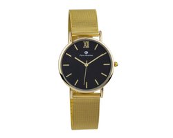 Di Lusso - Horloge Ilse - Mesh - Stainless Steel - Goud - Dames