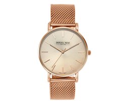 Donna Mae mesh horloge DM1528R-030