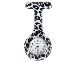 Fako® - Verpleegstershorloge - Zusterhorloge - Verpleegster Horloge - Siliconen Print - Dalmatiër