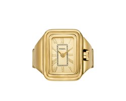 Fossil ES5343 Vrouwen Ring-Horloge - Goudkleurig