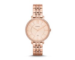 Fossil Jacqueline ES3546 Dameshorloge 36 mm - Rosékleurig