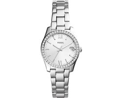 Fossil Scarlette Mini ES4317 Dameshorloge 32 mm - Zilverkleurig