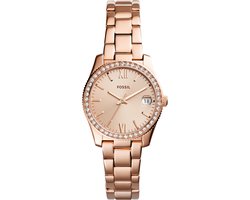 Fossil Scarlette Mini ES4318 Dameshorloge 32 mm - Zilverkleurig