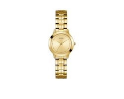 GUESS dames horloge 30 mm - Goudkleurig