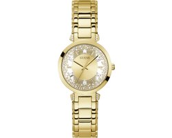 Guess Dames Horloge GW0470L2 Staal met Geelgouden Plating Quartz 38mm