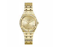 Guess GW0033L2 dames horloge 36 mm - Goudkleurig