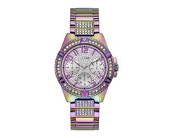 Guess GW0044L1 dames horloge 40 mm - Paars