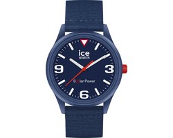 Ice Watch ICE solar power - Blue tide 020059 Horloge - Textiel - Blauw - Ø 40 mm