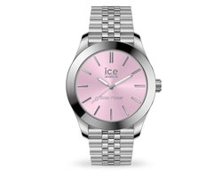 Ice Watch ICE steel - Silver light pink 023790 Horloge - Staal - Zilverkleurig - Ø 34 mm