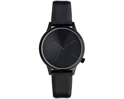 Komono Polshorloge Estelle Deco Onyx W2470 Zwart ⌀ 36 mm - Dames