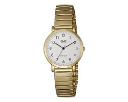 Q&Q dames horloge double met rekband QA21J034Y