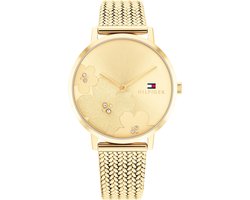 Tommy Hilfiger Tea 1782606 Horloge - Staal - Goudkleurig - Ø 35 mm