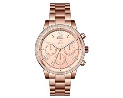 West Watches Model Florence Dames horloge - 36 mm - Rosé - Goudkleurig