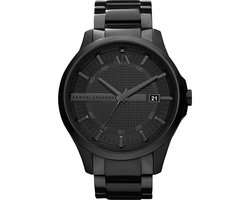 Armani Exchange Hampton AX2104 Herenhorloge 46 mm - Zwart