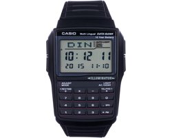 Casio Calculator DBC-32-1A Unisex Horloge 37,4 mm - Zwart