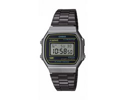 Casio Casio Collection A168WEHB-1AEF Horloge - Staal - Grijs - Ø 35 mm