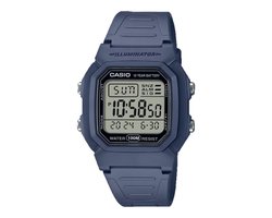 Casio Casio Collection W-800H-2AVES Horloge - Kunststof - Blauw - Ø 36 mm