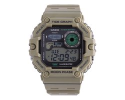 Casio Casio Collection WS-1700H-5AVEF Horloge - Kunststof - Groen - Ø 48 mm