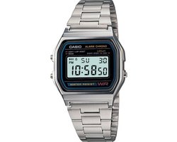 Casio Collection A158WA-1CR - Horloge - Staal - Zilverkleurig