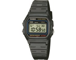 Casio Collection W-59-1VQES Unisexhorloge 34 mm - Zwart