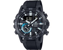 Casio Edifice ECB-40PB-1AEF Horloge - Kunststof - Zwart - Ø 43 mm