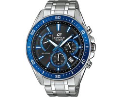 Casio Edifice EFR-552D-1A2VUEF Herenhorloge 45 mm - Zilverkleurig