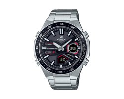 Casio Edifice EFV-C110D-1A4VEF Herenhorloge 46,9 mm - Zilverkleurig