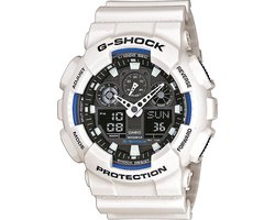 Casio G-Shock GA-100B-7AER Herenhorloge 51 mm - Wit