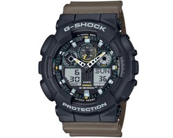 Casio G-Shock GA-100TU-1A3ER Horloge - Kunststof - Bruin - Ø 50 mm