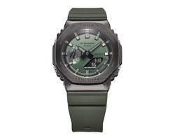 Casio G-Shock GM-2100B-3AER Horloge - Kunststof - Groen - Ø 42 mm