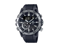 Casio horloge ECB-40P-1AEF Bluetooth Zwart- Ø 52.4 mm