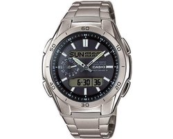 Casio Radio Controlled WVA-M650TD-1AER Herenhorloge 43 mm - Zilverkleurig